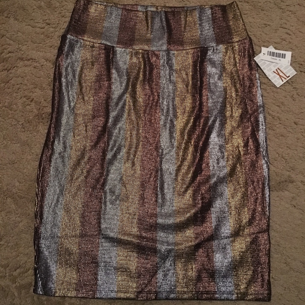 XL LuLaRoe Elegant Cassie Skirt BNWT